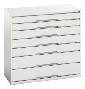 Bott Verso Drawer Cabinets1050 x 550  Tool Storage for garages and workshops Verso 1050 x 550 x 1000H 7 Drawer Cabinet